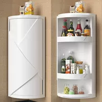 Кухонная стойка ротация приправы приправы для хранения шкафа на стенах стена -Угловая столешница