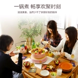 День Ирриса Макарон -Колон IH Индукционная плита Hot Pot Домохозяйка керамический электрический горячий горшок с быстрым кипящим набором