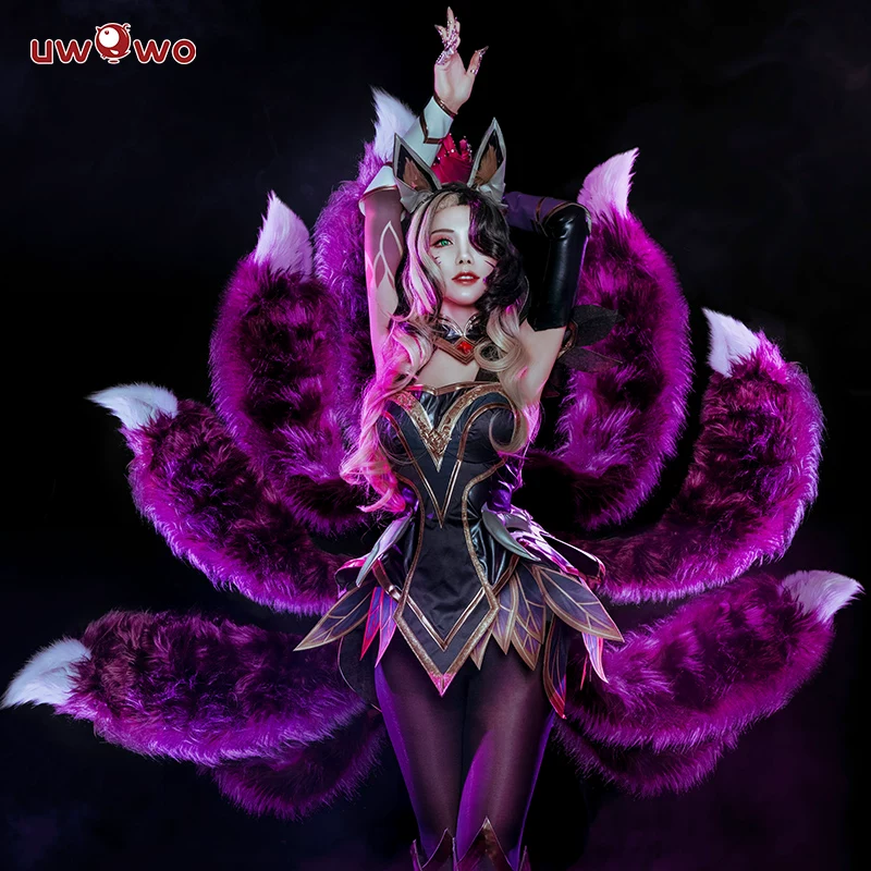 Косплей Ахри для League of Legends UWowo (Ahri) костюм лол Coven Ahri
