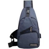 Мужская вместительная и большая нагрудная сумка, модная сумка на одно плечо, трендовый рюкзак, ткань оксфорд