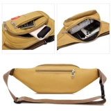 Модная спортивная поясная сумка подходит для мужчин и женщин, универсальная ткань, сумка через плечо, премиум класс, для бега, ткань оксфорд