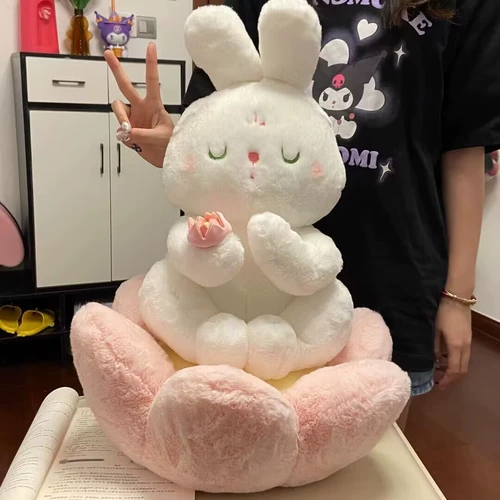 Плюшевый кролик, успокаивающая подушка, тряпичная кукла для сна для друга