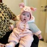 Детская демисезонная хлопковая милая ветрозащитная шапка для раннего возраста для выхода на улицу, в западном стиле