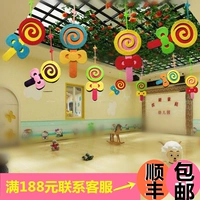 Потолочное украшение для детского сада, макет, подвеска