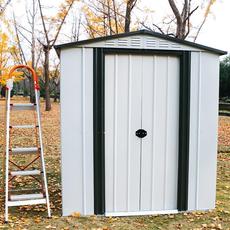 Киоски курить 户外简易移动铁皮工具房活动板房家用储物自搭组装可拆卸临时房屋