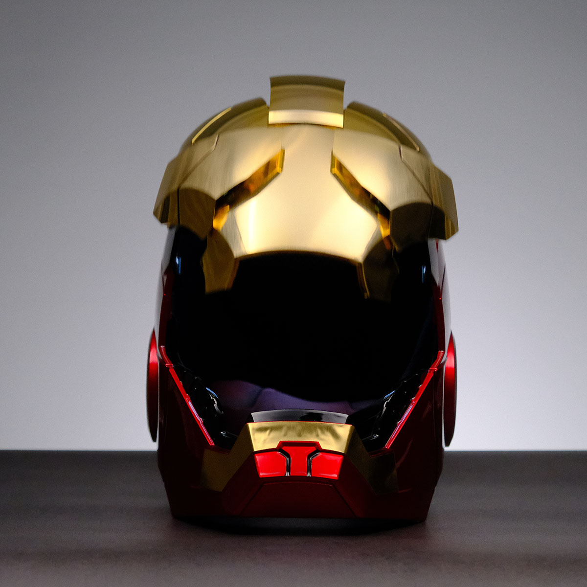 AutoKing ak1/1 Iron Man MK5 Helmet Real Wearable Transformable Voice Control Electric Opening and Cclosing Spot