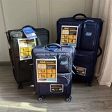 Сверхлегкий модный чемодан, вместительные и большые джинсы с начесом, ткань оксфорд, 24 дюймов, 28 дюймов