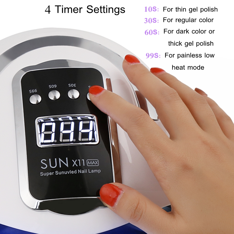[2022 Новый SUNX11 MAX Nail Light UV LED Лампа для маникюра быстрая]