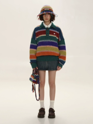 Ретро сумка на одно плечо, радужная барсетка, ремешок для сумки, изысканный стиль