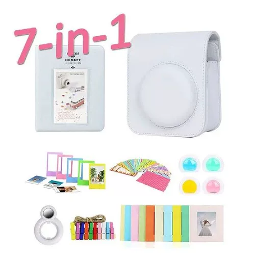 Набор 7-в-1 для Fujifilm Instax Mini 12 PU Case 64 Pockets PH