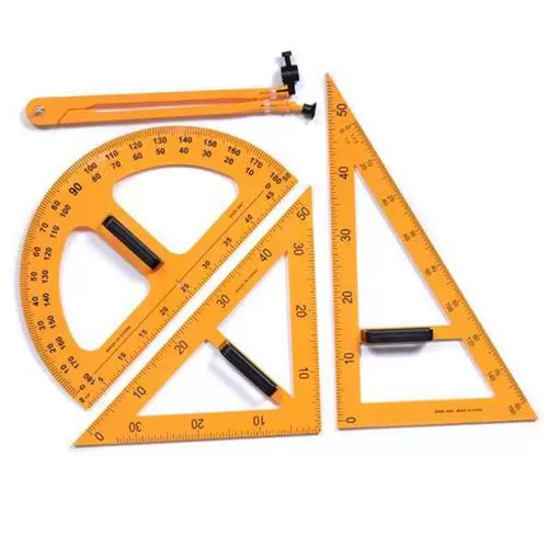 Многофунд учебно -правительственный набор треугольников пропуск