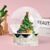 Музыкальный настольный мяч для водного поло, рождественский подарок, подарок на день рождения, со снежинками