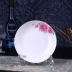 4 đĩa, đĩa gốm gia đình, đĩa cơm, đĩa súp, đĩa sâu, đĩa tròn, đĩa sứ, đĩa vi sóng - Đồ ăn tối khay gỗ đựng thức ăn Đồ ăn tối