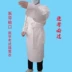 Áo choàng kiểm tra y tế áo choàng cách ly cotton nguyên chất áo choàng phẫu thuật kiểm tra y tế đặc biệt màu xanh đậm dạy thực hành kiểm tra quần áo thực hành