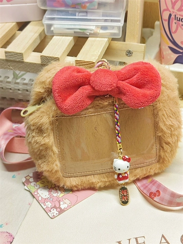 Hello Kitty, hello kitty, маленькая камера, мультяшная сумка для техники, милые наушники, кошелек, сумка-органайзер, подвеска