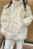 Áo khoác có thể tháo rời tay áo khoác nữ sinh viên mùa thu đông cỡ lớn áo vest cotton mỏng