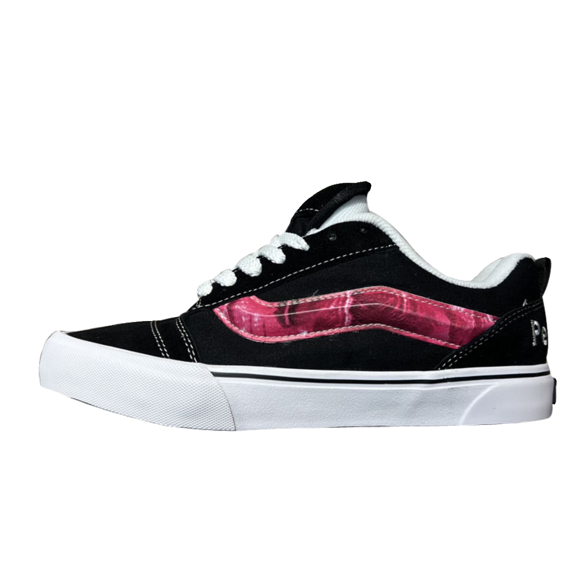 Американские ретро-беговые кроссовки KNU SKOOL fat bun shoes peaches joint black powder стиль мужские и женские туфли