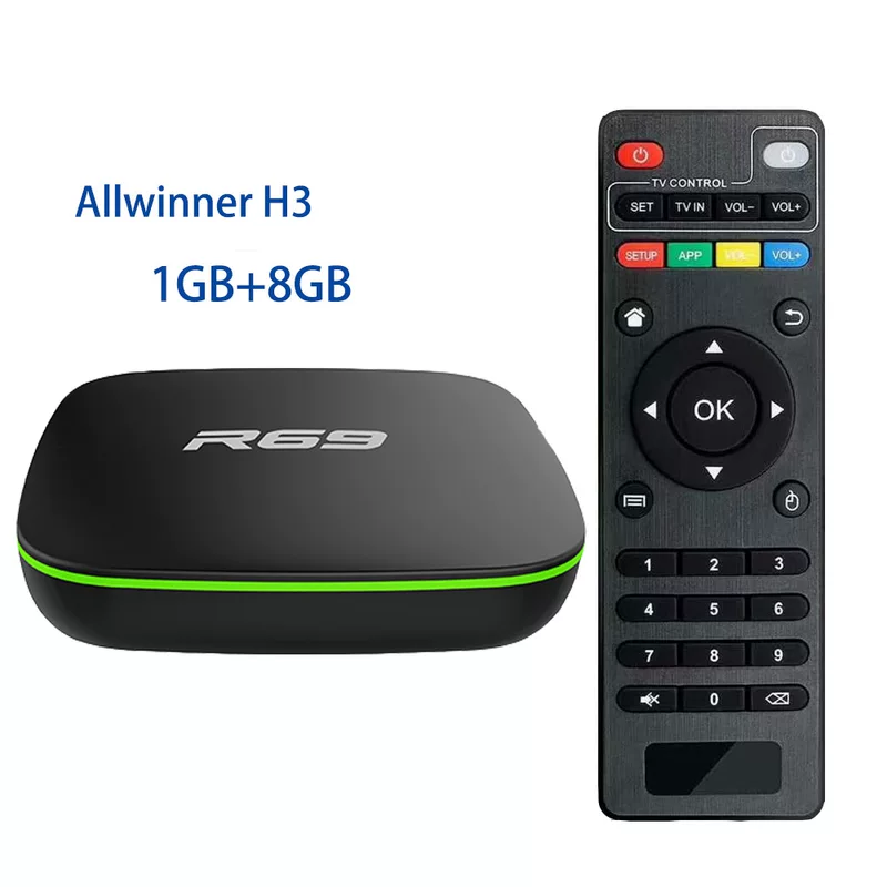 R69 НАСТРОЙКА ТЕВИОННЫЙ БЛОК Quanzhi H3 Android 7.1 4K A? HD ТВ Бокс 2G
