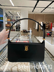 Заказной рюкзак 适用于burberry/巴宝莉腋下包tb shoulder 皮革肩背包时尚手提包 Burberry/TB