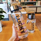 Вместительный и большой стеклянный брендовый взрывобезопасный комплект подходит для мужчин и женщин, термос, мундштук, защита при падении