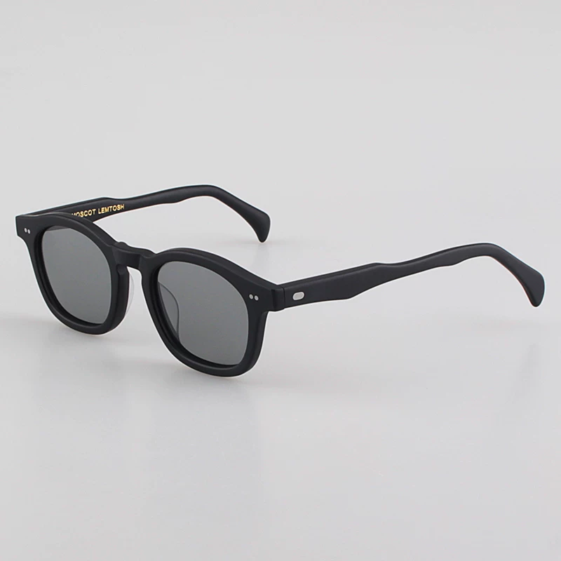 MOSCOT LEMTOSH матовые очки, чёрные ретро-очки