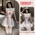 Tinh khiết gợi cảm mong muốn đồng phục nữ bác sĩ cosplay kích thước lớn thiên thần màu trắng Halloween bộ đồ ngủ gợi cảm y tá trang phục 