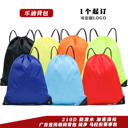 Спортивный рюкзак подходит для мужчин и женщин для спортзала, простой мешочек, на шнурках, делается под заказ, с печатью вашего логотипа