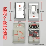 Чемодан, металлический прочный замок