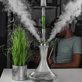 UnionFibonacci Российский оригинальный импортный импортный высокопоклонник из нержавеющей стали большой дым с односполученной сигаретой воды