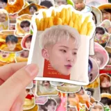 Новая семнадцать наклейка Ins Alien Ming Hao Cui Shengche's Explosive Decorative Handc -Scound Scepting Sticker