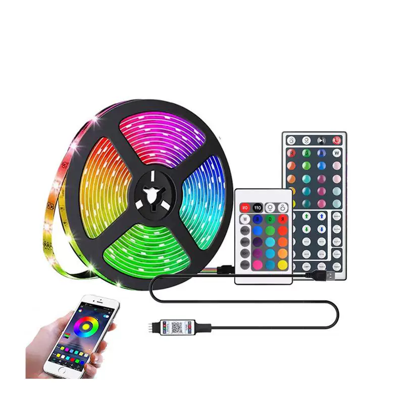 RGB-подсветка 5V5050 водонепроницаемые LED-огни Bluetooth APP телевизор фоновая подсветка планка USB игровая настольная атмосфера