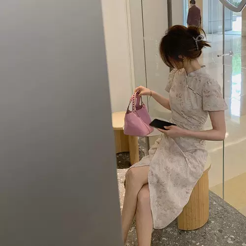 Южный Высокий ветер ~ Легкий национальный ветер китайский Qipao Iff Iff