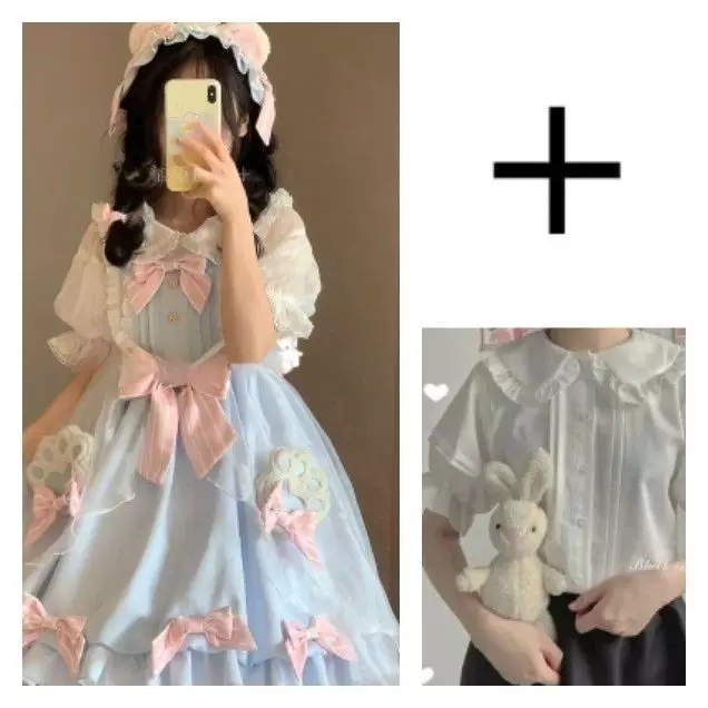 Искусственный дизайн милое платье, стиль Lolita, Lolita Jsk, эффект подъема