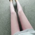Quần legging lụa sáng màu hè nữ mới size lớn eo cao màu bạc chân lụa Quần mỏng mặc chín điểm quần mỏng bó sát - Quần tây thường Quần tây thường