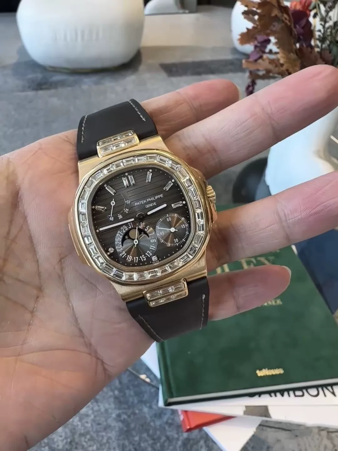 3K Nautilus 5712 часы 7118 гранаты 5990 Мужчины 5711 Женские Звездное небо 6104 автоматические часы