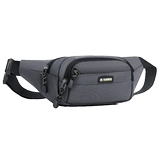 Вместительная и большая поясная сумка подходит для мужчин и женщин, спортивная нагрудная сумка, водоотталкивающий кошелек, защитная сумка