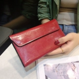 Бумажник, из натуральной кожи, в корейском стиле