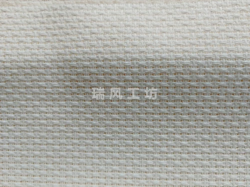 Чистый хлопковый скрещенный стежок Pure Cotton 11ct Mid -Grid Rice Rice Color 110*90 см Три -Страй