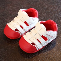 Детская летняя обувь для раннего возраста, детские дышащие нескользящие сандалии для принцессы, мягкая подошва, 0-1 лет