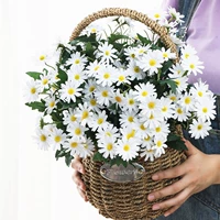 Корейская симуляция маленький фальшивый букет Daisy Multi -Heded Wild Chrysanthemum Пластинка шелковая цветочная гостиная домашняя отделка мебель