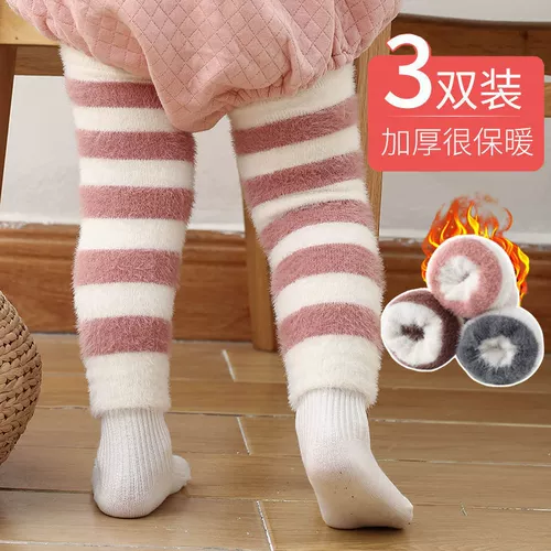 Детские осенние утепленные гетры для раннего возраста, удерживающие тепло наколенники