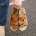 2018 mùa hè mới của nam giới dép đáy mềm giày bãi biển non-slip dép Hàn Quốc nam dual-sử dụng triều mùa hè dép nam