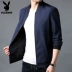 Áo khoác nam Playboy 2019 áo khoác nam mới trẻ trung mùa xuân và mùa thu xu hướng áo sơ mi nam - Áo khoác