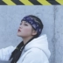 QUIERO phụ nữ hip hop ban nhạc tóc headband hip-hop khăn lớn khăn vuông lớn nam thể thao ngoài trời khăn trùm đầu - Kerchief / Earflap