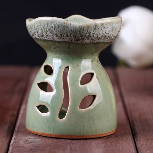 泰国进口香薰炉蜡烛陶瓷炉熏香炉精油精油灯 美容院SPA会所熏灯