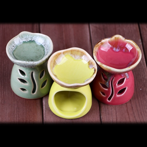 泰国进口香薰炉蜡烛陶瓷炉熏香炉精油精油灯 美容院SPA会所熏灯