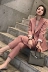 2018 mùa xuân và mùa hè Hàn Quốc thời trang giản dị phụ nữ phù hợp với phù hợp với mỏng nhỏ phù hợp với Harlan quần khí hai mảnh mẫu áo vest nữ đẹp nhất 2021 Business Suit