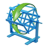 Настольный простой стенд, конструктор, обучение, второе поколение