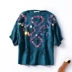 G * 26 mùa thu mới vòng cổ năm- điểm tay áo lỏng mỏng áo thun hàng đầu Hàn Quốc thời trang hoang dã phụ nữ áo len shop áo len  Áo len