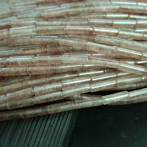 Натуральный кварц, трубка, аксессуар для волос, ожерелье с аксессуарами, 4×13мм, «сделай сам»